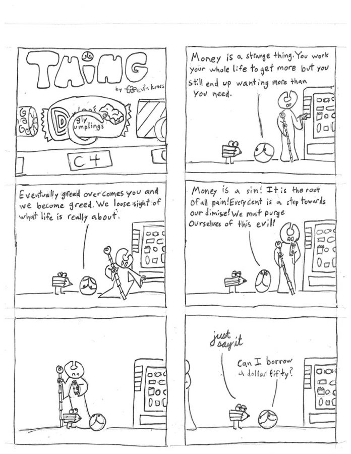Thing 2, a comic by Kevin Kunes